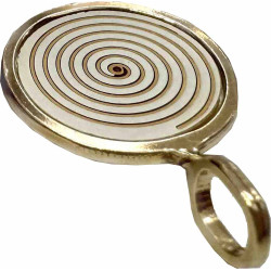 Biżuteria Funkcyjna Treenes Business Premium Gold 15/1 mm Sterling 925 24 K Absorber